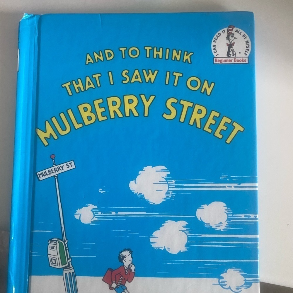Out of Print: Dr. Seuss. And to think I saw that